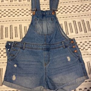 Ci Sono denim bibs